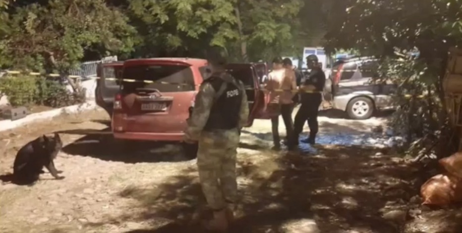 Intervinientes se presentaron en el lugar donde ocurrió el hecho. Foto: Captura.