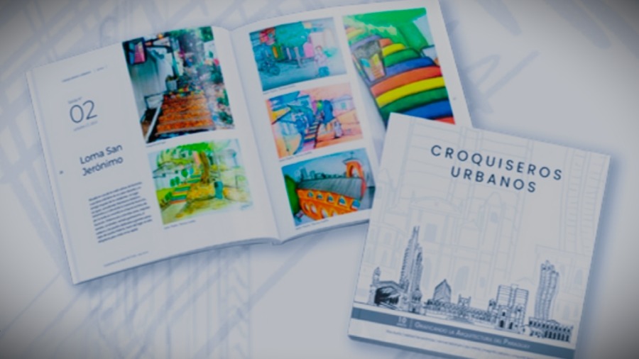 Libro de "Croquiseros urbanos". Cortesía