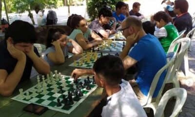 Jornada de ajedrez y lecturas en Fausto Cultural. Cortesía