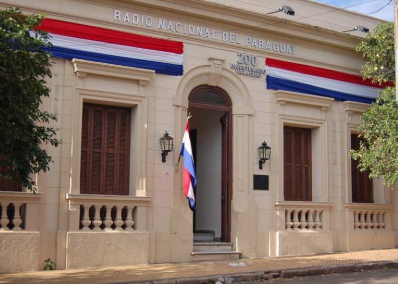 Sede de la Radio Nacional del Paraguay. Cortesía