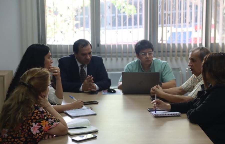 Reunión de trabajo entre las instituciones del proyecto PAACI. Cortesía