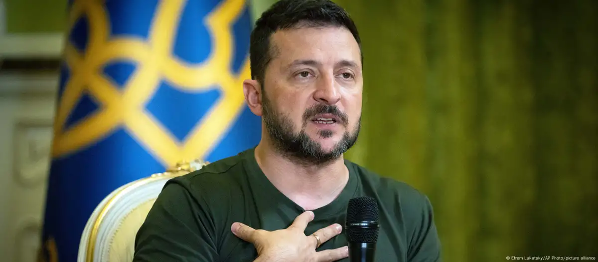 Volodimir Zelensky. Foto: DW.