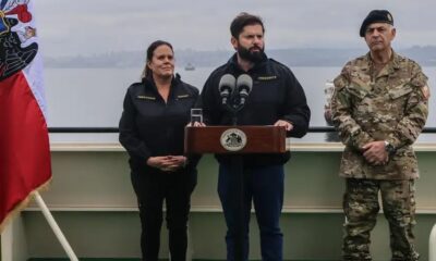 La delegación chilena llegó al Polo Sur en la histórica Operación Estrella Polar III mediante aviones Hércules C-130 y helicópteros Black Hawk.Imagen: Cristobal Basaure Araya/SOPA/Sipa USA/picture alliance