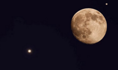 Una conjunción entre la Luna y Saturno será visible en enero del 2025 (Foto: Wang Letian)