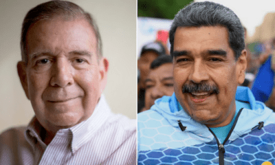 Edmundo González y Nicolás Maduro. Foto: Infobae.