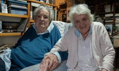 José Pepe Mujica y Lucía Topolansky. Foto: Infobae.