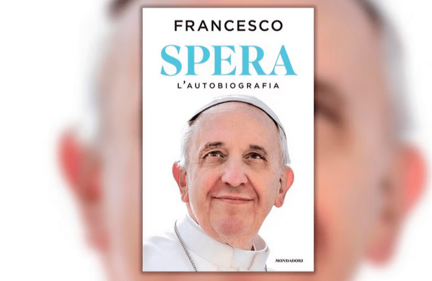 "Spera" libro sobre la biografía del Papa Francisco.