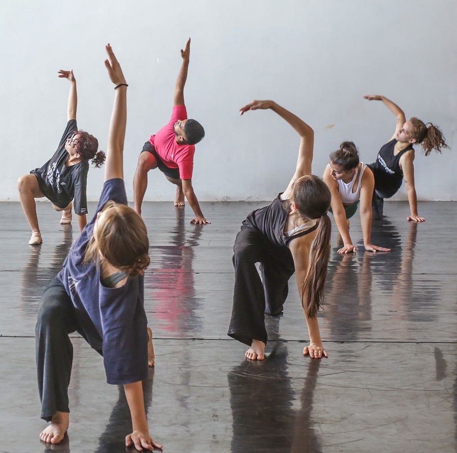 Taller de danza contemporánea. Cortesía