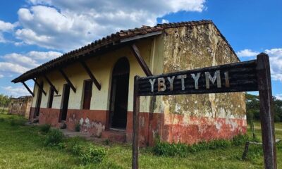 Estación ferroviaria de Ybytymí. Cortesía