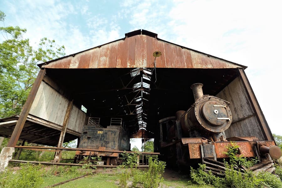 Estación de Tren de San Salvador, Guairá. Cortesía