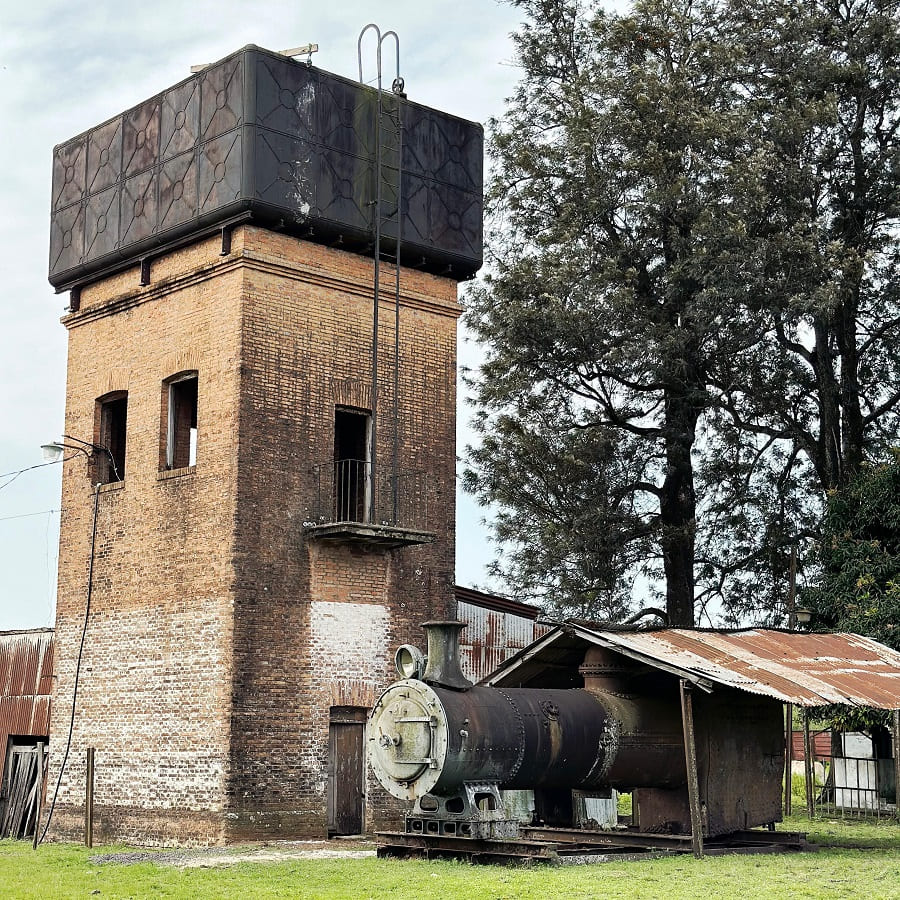 Estación de Tren de San Salvador, Guairá. Cortesía