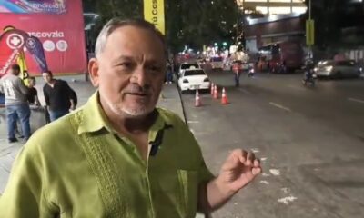 Sixto Pereira en Caracas. Foto: Captura de pantalla