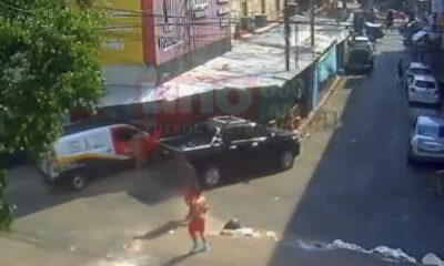 Disparos en el mercado 4 de Asunción. Foto: Captura de pantalla.