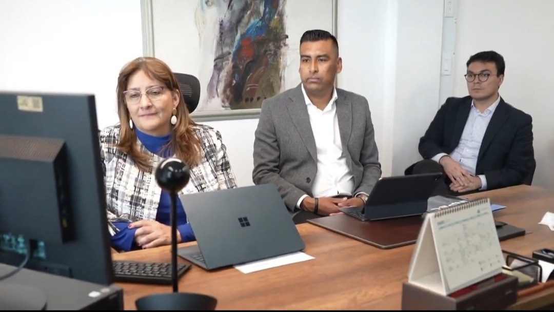 Ángela María Buitrago, ministra de Justicia de Colombia. Foto: Captura de pantalla.