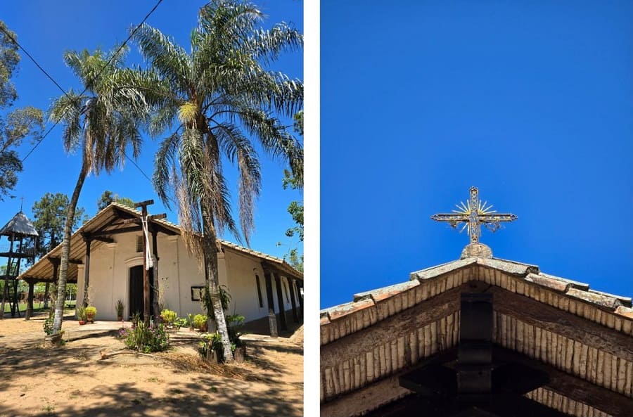 Templo Isla Umbú (Fachada), Ñeembucu. Cortesía