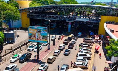 Movimiento migratorio en la frontera con Brasil.. Foto: Migraciones.