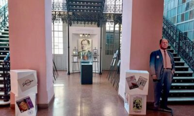 Vista de sala de la muestra sobre José Asunción Flores. (CCR El Cabildo, instagram)