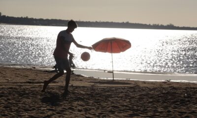 Diversión en playas durante las vacaciones. Foto: Gentileza.