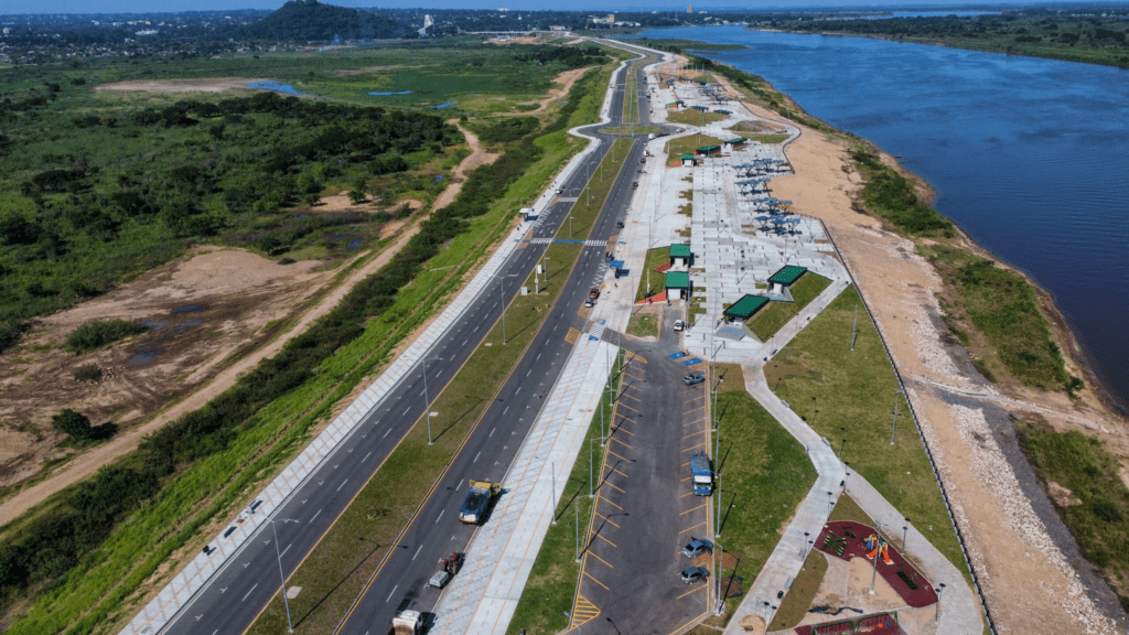 Costanera Sur de Asunción. Foto: Gentileza.