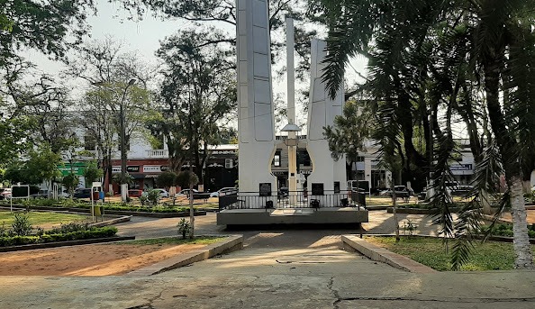 Plaza de los Héroes de Villarrica. Foto: Gentileza.