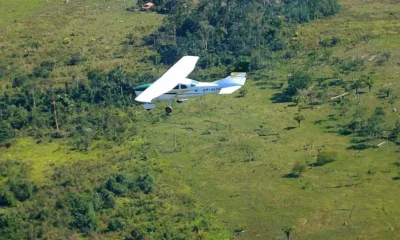 "Brasil es ahora uno de los principales puntos de partida de la cocaína con destino a Europa", aseguran expertos. Imagen: Brazilian Air Force/picture-alliance