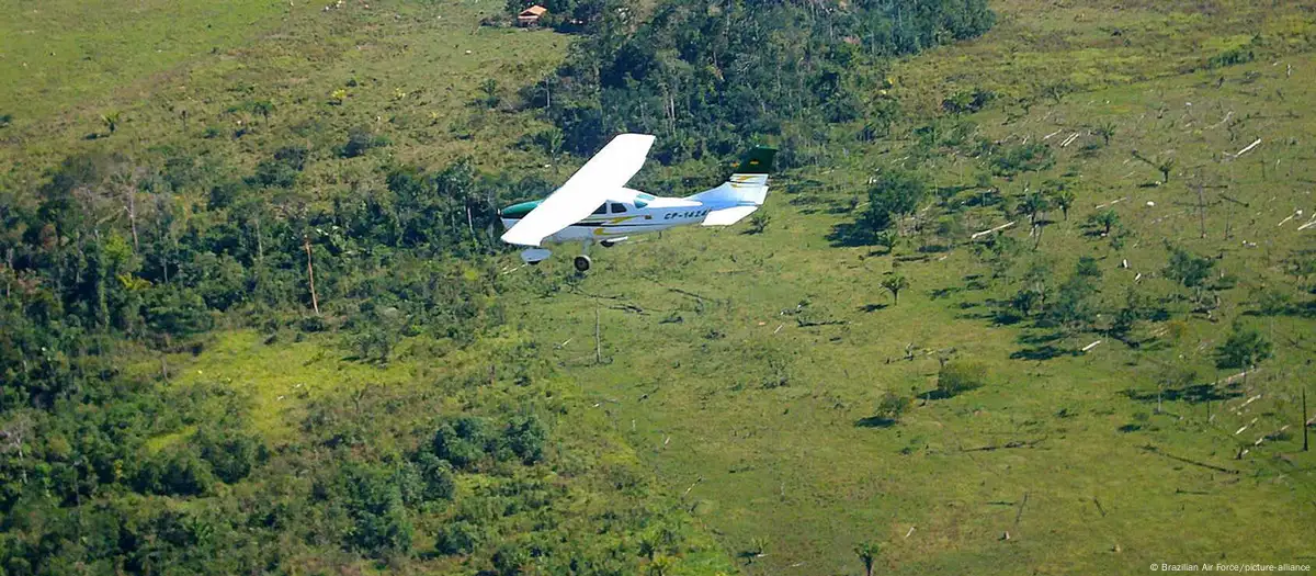 "Brasil es ahora uno de los principales puntos de partida de la cocaína con destino a Europa", aseguran expertos. Imagen: Brazilian Air Force/picture-alliance