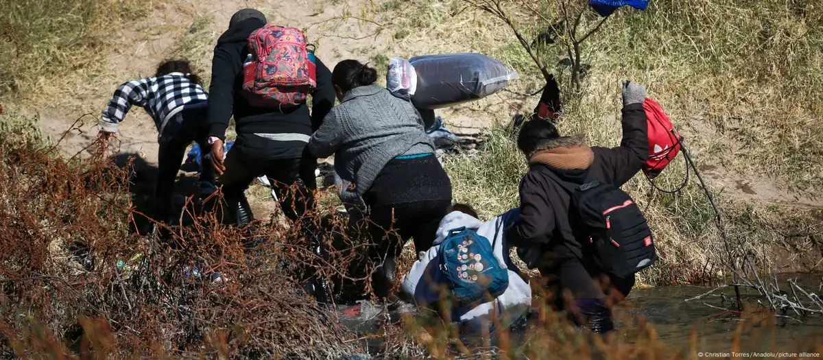 México intensificó en las últimas semanas los operativos de la Guardia Nacional y el Ejército en su frontera norte. Imagen: Christian Torres/Anadolu/picture alliance