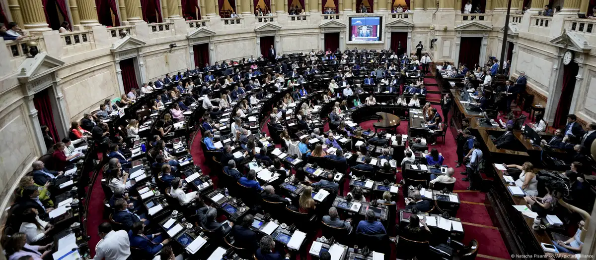 Congreso de la Cámara de Diputados de Argentina. Foto:DW