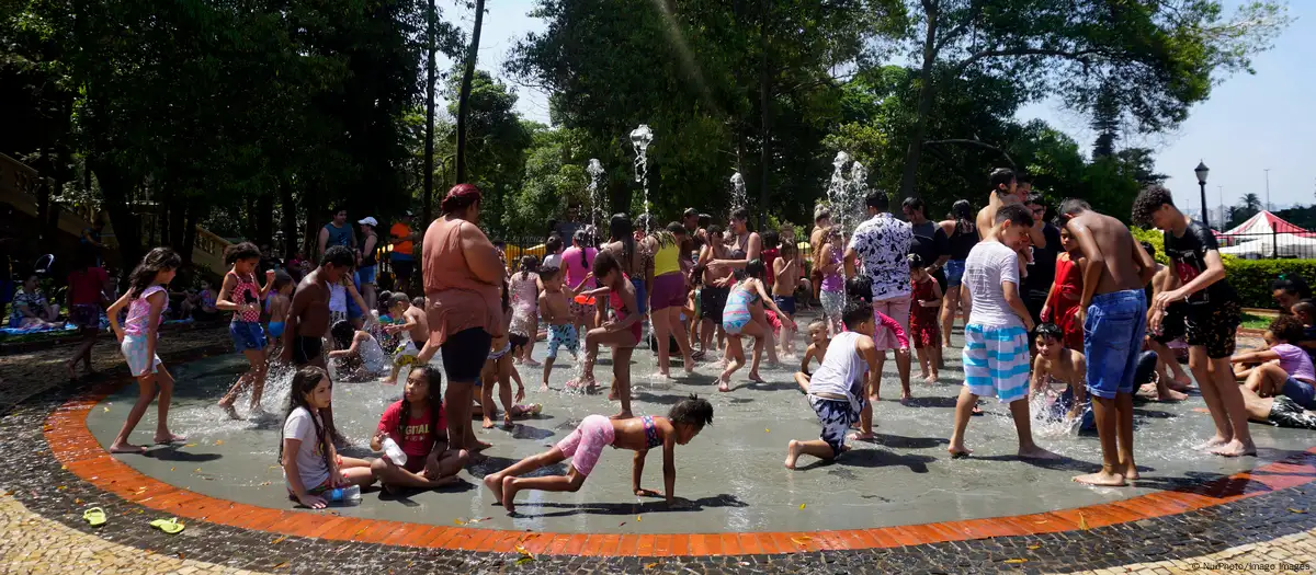 Ola de calor en Brasil. Foto: DW