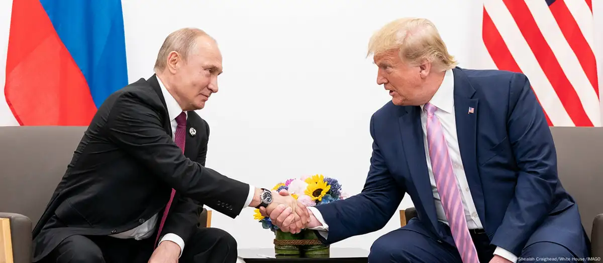 Vladimir Putin y Donald Trump. Foto: DW. Archivo.