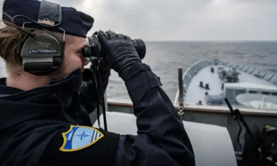 La Guardia Costera de Suecia envió un barco para apoyar la investigación por la rotura de un nuevo cable submarino cerca de la isla de Gotland, en la zona de influencia económica sueca en el mar Báltico. Foto:DW.