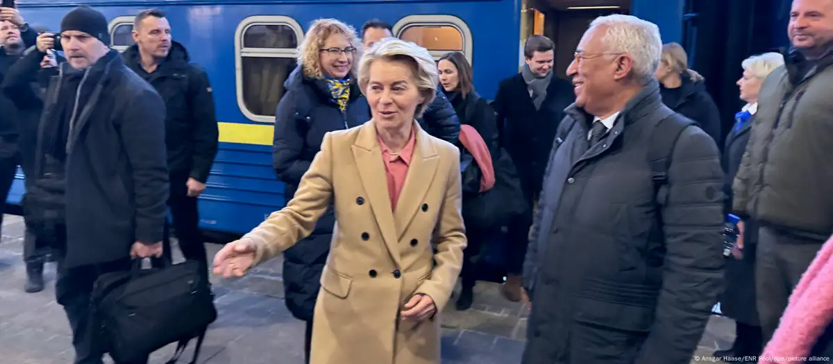 Presidenta de la Comisión Europea, Ursula von der Leyen. Foto: DW