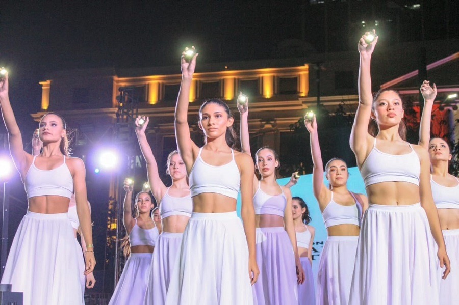 Elenco de danza contemporánea. Cortesía