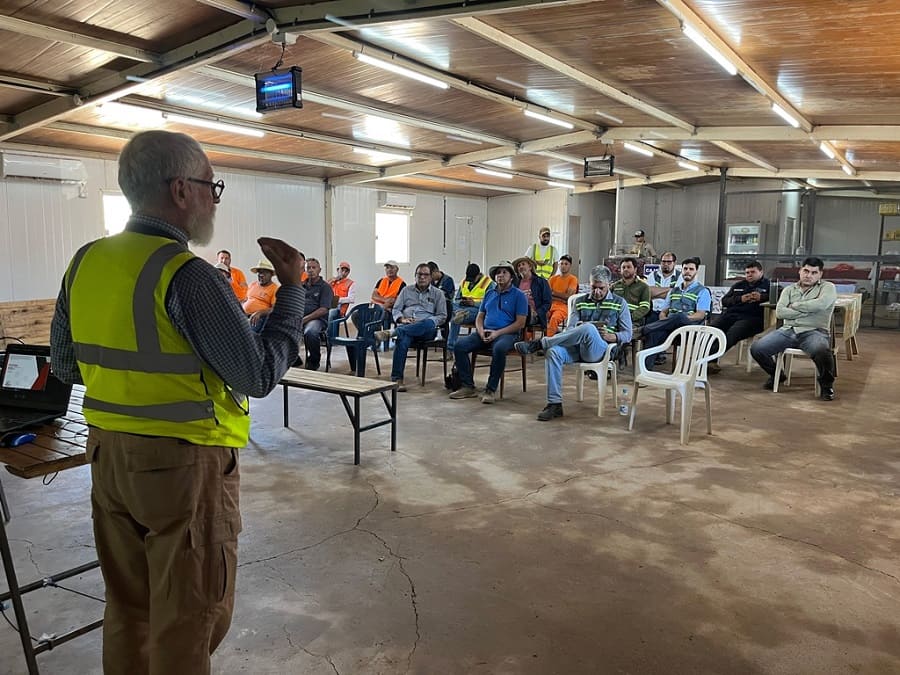 Capacitación en Preservación Patrimonio Arqueológico. Cortesía