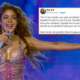 Shakira fue criticada por españoles. Foto: Captura de pantalla.