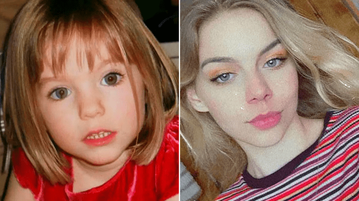 Madeleine McCann y Eugenea Collins. Foto: Infobae.