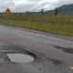 Bache sobre la ruta Paraguarí - Villarrica. Foto: Captura.