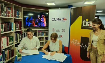 Firma de acuerdos CCPA-TIA. Cortesía