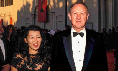 La pianista Betsy Arakawa y el actor Gene Hackman. Cortesía