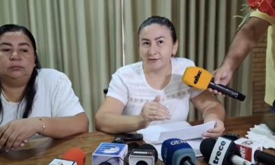 Liliana Urbieta, en conferencia de prensa de las hijas de Félix Urbieta. Foto: Captura de pantalla.