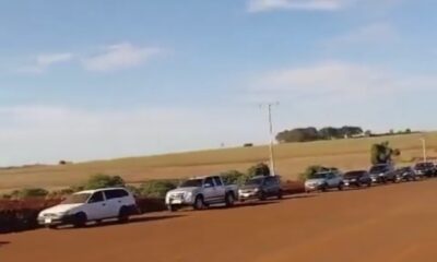 Movilización ciudadana contra nuevo peaje. Foto: Captura de vídeo.