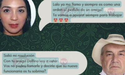 Chats de Lalo Gomes con su sobrina. Foto: R. 780 AM.