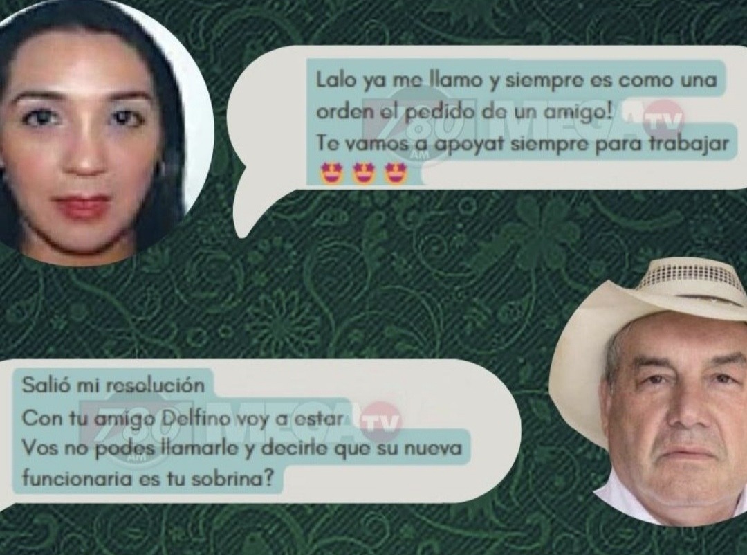 Chats de Lalo Gomes con su sobrina. Foto: R. 780 AM.