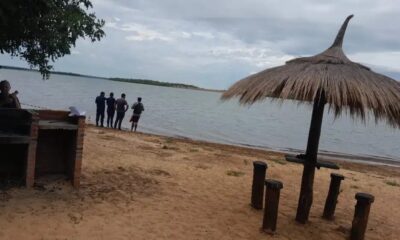 Tragedia por ahogamiento en el río Paraná. Foto: Gentileza.