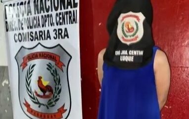 La mujer quedó detenida. Foto: Gentileza.