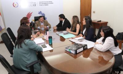 Fiscalía en su intervención al Indert. Foto: Gentileza.