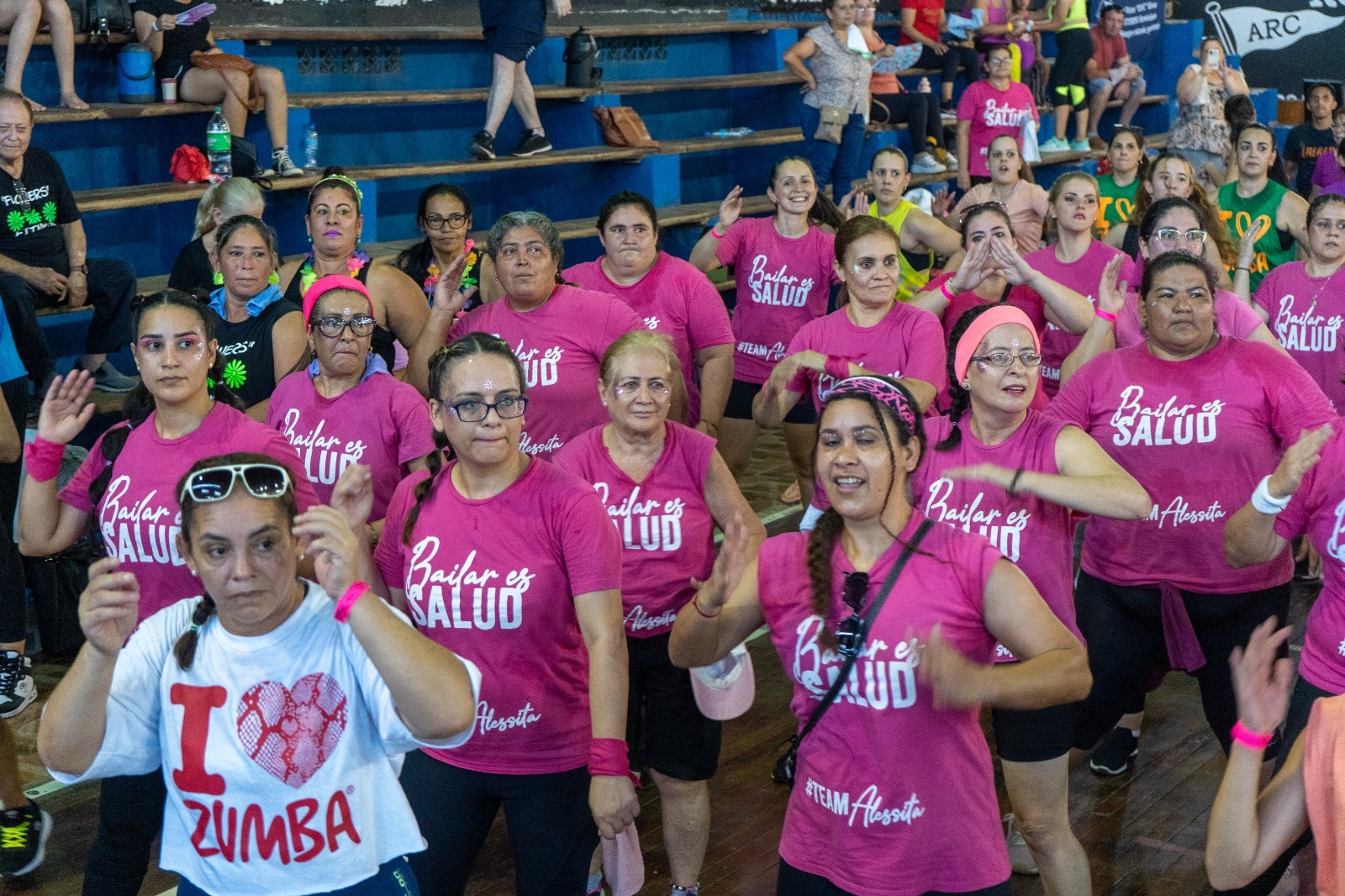 Zumba. Foto: Gentileza. 