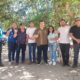 Dionisio Amarilla se reunió con dirigentes de Concepción. Foto: Gentileza.