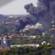 Incendio en el edificio TL Multimarcas. Foto: El Nacional.