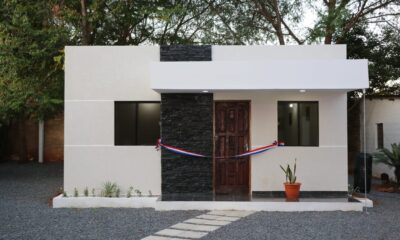 Casa modelo de "Che róga pyahu". Foto: Gentileza.